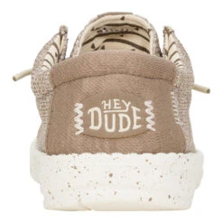 Wally Youth Stretch Sox - Walnut -Heydude 42072 267 WALLYYSTRETCHMESH WALNUT BACK conversion1