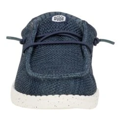 Wally Youth Stretch Sox - Navy -Heydude 42072 410 WALLYYSTRETCHMESH NAVY FRONT