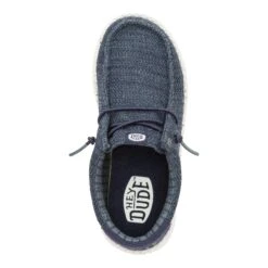 Wally Youth Stretch Sox - Navy -Heydude 42072 410 WALLYYSTRETCHMESH NAVY TOP