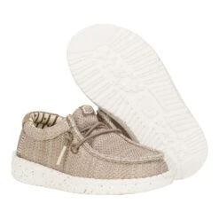 Wally Toddler Stretch Sox - Walnut 9 Wally Toddler Stretch Sox - Walnut -Heydude 42073 267 WALLYTSTRETCHSOX WALNUT PAIR BOTTOM