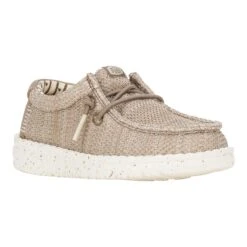 Wally Toddler Stretch Sox - Walnut 13 Wally Toddler Stretch Sox - Walnut -Heydude 42073 267 WALLYTSTRETCHSOX WALNUT RIGHT 3QTR