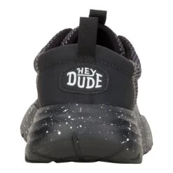 Sirocco Play Youth Varsity - Black/Black 11 Sirocco Play Youth Varsity - Black/Black -Heydude 42104 060 SIROCCOPLAYYVARSITY BLACKBLACK BACK