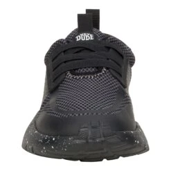 Sirocco Play Youth Varsity - Black/Black 10 Sirocco Play Youth Varsity - Black/Black -Heydude 42104 060 SIROCCOPLAYYVARSITY BLACKBLACK FRONT