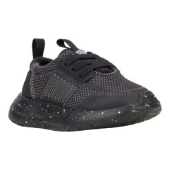 Sirocco Play Toddler Varsity - Black/Black -Heydude 42105 060 SIROCCOPLAYTDVARSITY BLACK BLACK RIGHT 3QTR conversion1