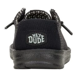 Wendy Toddler Stretch Sox - Black/Black 11 Wendy Toddler Stretch Sox - Black/Black -Heydude 42115 060 WENDYTSTRETCHSOX BLACKBLACK BACK