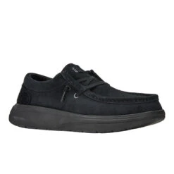 Wendy Comf Suede - Black -Heydude 42641 001 WENDY X SUEDE BLACK RIGHT SIDE conversion1