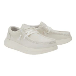 Wendy Comf Suede - Ivory -Heydude 42641 105 WENDY X SUEDE RIGHT PAIR