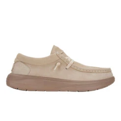 Wendy Comf Suede - Blush -Heydude 42641 684 WENDY X SUEDE BLUSH RIGHT SIDE conversion1