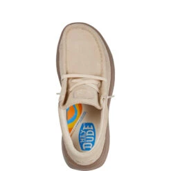 Wendy Comf Suede - Blush -Heydude 42641 684 WENDY X SUEDE BLUSH RIGHT TOP conversion1