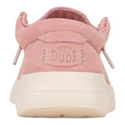 Wendy Comf Suede - Rose Pink/Whisper Pink -Heydude 42641 79A WENDYCOMFSUEDE ROSEPINK WHISPERPINK BACK