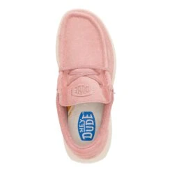 Wendy Comf Suede - Rose Pink/Whisper Pink -Heydude 42641 79A WENDYCOMFSUEDE ROSEPINK WHISPERPINK TOP
