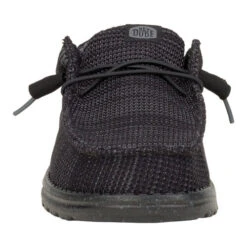 Wally Stretch Sox Wide - Black 15 Wally Stretch Sox Wide - Black -Heydude 42660 001 WALLYSTRETCHMESHWIDE BLACK FRONT conversion1