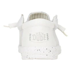 Wally Stretch Sox Wide - Storm White 16 Wally Stretch Sox Wide - Storm White -Heydude 42660 1UO WALLYSTRETCHSOX STORMWHITE BACK