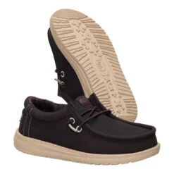 Wally Youth Classic - Mole Brown -Heydude 42751 2IV WALLYYCLASSIC MOLEBROWN PAIR BOTTOM conversion1