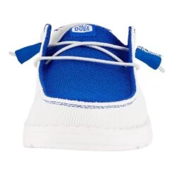 Wendy Kentucky - Kentucky White/Blue -Heydude 42769 16S WENDY COLLEGIATE KENTUCKY LEFT FRONT