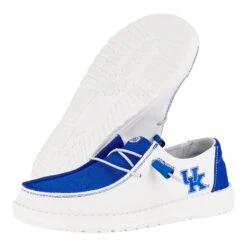 Wendy Kentucky - Kentucky White/Blue -Heydude 42769 16S WENDY COLLEGIATE KENTUCKY LEFT PAIR BOTTOM