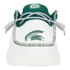 Men's Wally Tri Michigan State - Michigan State Green/Green -Heydude 43038 3VL WALLYTRIMICHIGANSTATE GREENWHITE FRONT