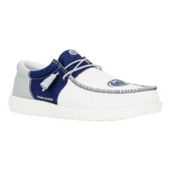 Men's Wally Tri Penn State - Penn State Navy/Grey -Heydude 43049 412 WALLYTRIPENNSTATE NAVYWHITE RIGHT 3QTR
