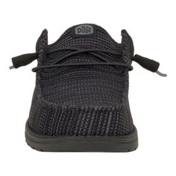 Wally Slip Stretch Sox - Black -Heydude 43103 001 WALLYSLIPSTRETCHSOX BLACK FRONT conversion1