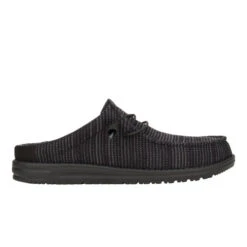 Wally Slip Stretch Sox - Black -Heydude 43103 001 WALLYSLIPSTRETCHSOX BLACK RIGHT SIDE conversion1