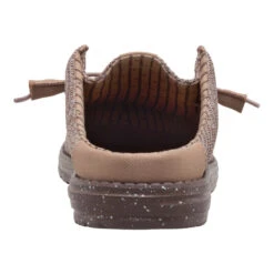 Wally Slip Stretch Sox - Deep Taupe/Chanterelle Tan -Heydude 43103 0PP WALLYSLIPSTRETCHSOX DEEP BACK conversion1