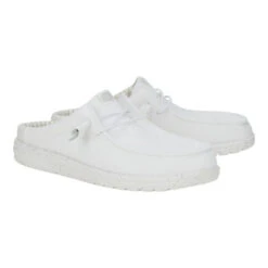 Wally Slip Stretch Sox - White -Heydude 43103 100 WALLYSLIPSTRETCHSOX WHITE PAIR conversion1