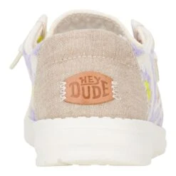 Wendy Cottage Crochet - Egret/Lavender/Multi 13 Wendy Cottage Crochet - Egret/Lavender/Multi -Heydude 43109 0NK WENDYCOTTAGECROCHET EGRET LAVENDER MULTI BACK