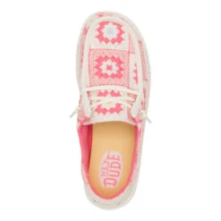 Wendy Cottage Crochet - Coral/Ballerina Pink 13 Wendy Cottage Crochet - Coral/Ballerina Pink -Heydude 43109 6GT WENDYCOTTAGECROCHET CORALBALLERINAPINK TOP conversion1