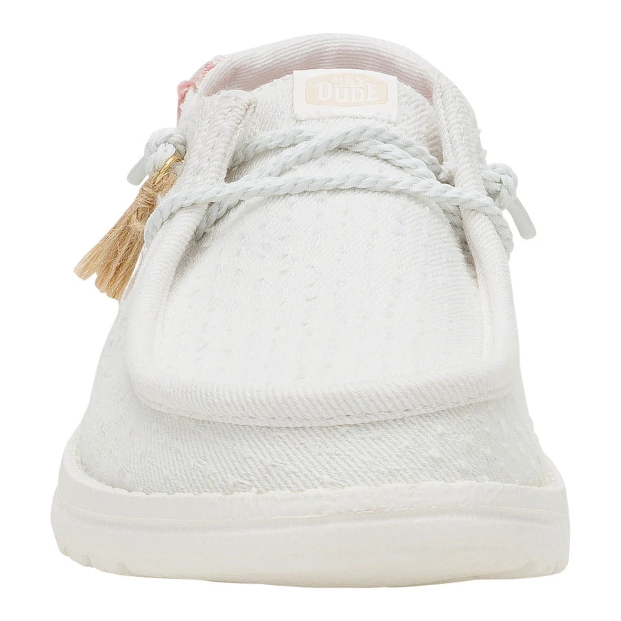 Wendy Perf Canvas - White 4 Wendy Perf Canvas - White - Image 4