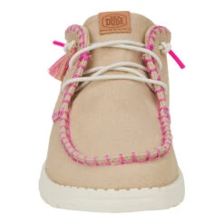 Wendy Mid Perf Canvas - Irish Cream 11 Wendy Mid Perf Canvas - Irish Cream -Heydude 43135 0NG WENDYMIDPERFCANVAS IRISHCREAM FRONT conversion1