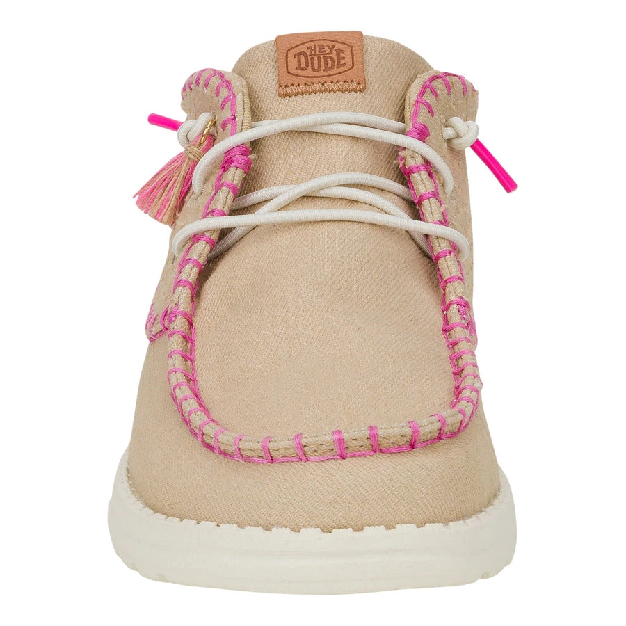 Wendy Mid Perf Canvas - Irish Cream 4 Wendy Mid Perf Canvas - Irish Cream - Image 4