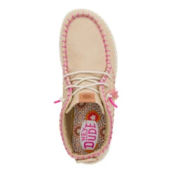 Wendy Mid Perf Canvas - Irish Cream 13 Wendy Mid Perf Canvas - Irish Cream -Heydude 43135 0NG WENDYMIDPERFCANVAS IRISHCREAM TOP conversion1