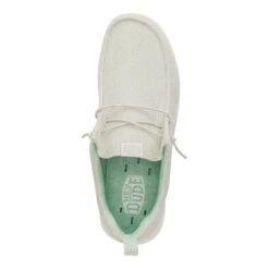 Wally Hey2O Mesh - White/Dawn Blue -Heydude 43145 1TM WALLYHEY2OMESH WHITE DAWNBLUE TOP