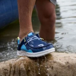 Wally Hey2O Active - Sargasso Blue/Alaskan Blue 23 Wally Hey2O Active - Sargasso Blue/Alaskan Blue -Heydude 43146 4VU WALLY HEY2O ACTIVE AlaskaBlue 03