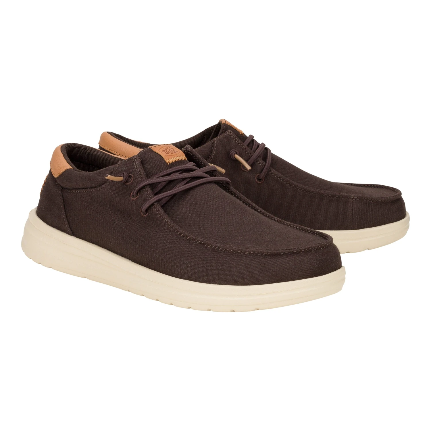 Paul Canvas - Brown/Wood Ash 2 Paul Canvas - Brown/Wood Ash - Image 2