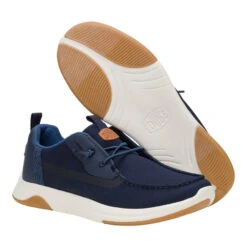 Wally Drift Mesh - Navy Blazer/White -Heydude 43165 4VE WALLYDRIFTMESH NAVYBLAZERWHITE PAIR BOTTOM