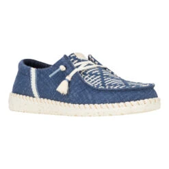 Wendy Funk Coastal Jute - Navy Blazer -Heydude 43182 4UC WENDYFUNKCOASTALJUTE NAVYBLAZER RIGHT 3QTR conversion1