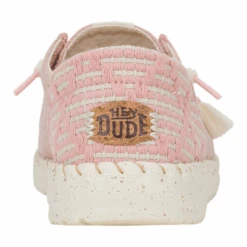 Wendy Funk Coastal Jute - Pink -Heydude 43182 680 WENDYFUNKCOASTALJUTE PINK BACK