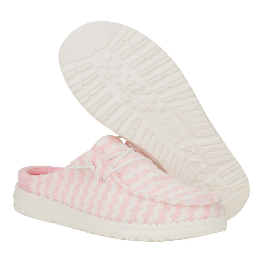 Wendy Slip Terry Stripe - Stripe Pink/White 4 Wendy Slip Terry Stripe - Stripe Pink/White - Image 4