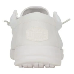 Wally Work CE Slip Resistant - White -Heydude 43194 100 WALLYWORKCE WHITE BACK conversion1