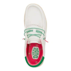 Wendy Golf Classic - White 13 Wendy Golf Classic - White -Heydude 43221 100 WENDYGOLFCLASSIC WHITE GREENTAMBOURINE TOP