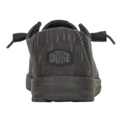 Wendy Heathered Stretch - Midnight -Heydude 43226 003 WENDYHEATHEREDSTRETCH MIDNIGHT BACK conversion1