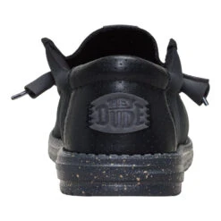 Wally Hex - Black/Black -Heydude 43293 060 WALLYHEX BLACKBLACK BACK conversion1