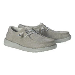 Wendy Funk Holiday Sparkle - Silver -Heydude 43350 040 WENDYFUNKSPARKLE SILVER PAIR conversion1