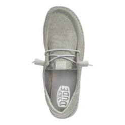 Wendy Funk Holiday Sparkle - Silver -Heydude 43350 040 WENDYFUNKSPARKLE SILVER TOP conversion1