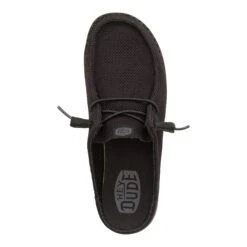 Wendy Slip Stretch Sox - Black 12 Wendy Slip Stretch Sox - Black -Heydude 43612 001 WENDYSLIPSTRETCHSOX BLACK TOP