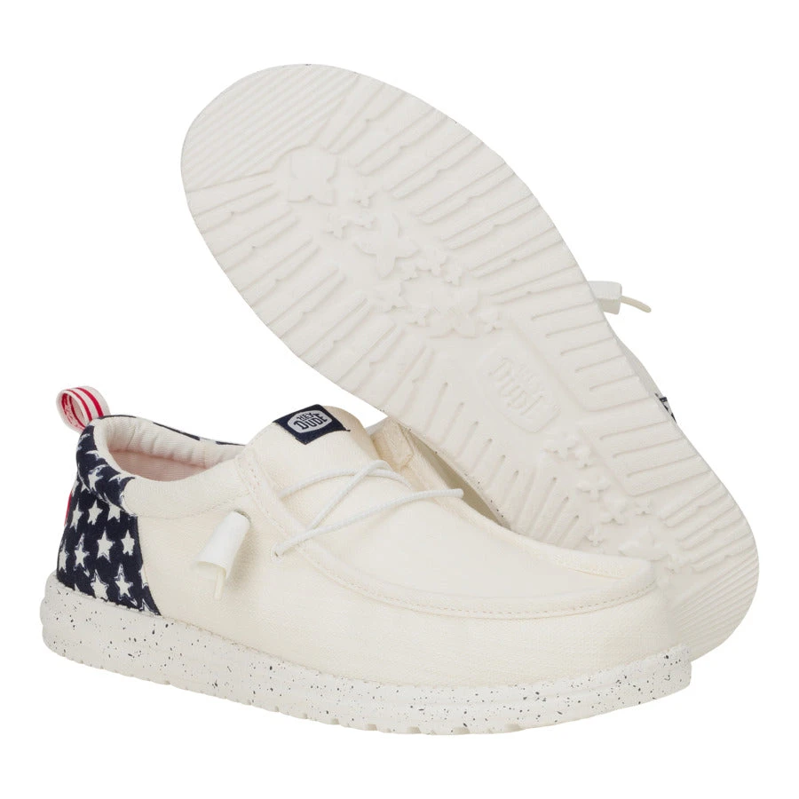 Wally Funk Americana Stars - White/Navy Blazer 3 Wally Funk Americana Stars - White/Navy Blazer - Image 3