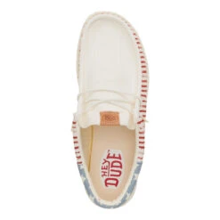 Wally Funk Americana Stars - American Flag -Heydude 43633 9CW WALLYFUNKAMERICANASTARS AMERICANFLAG TOP conversion1