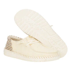 Wendy Funk Coastal Woven - Egret -Heydude 43635 0NI WENDYFUNKCOASTALWOVEN EGRET MULTI PAIR BOTTOM conversion1