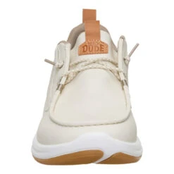 Wally Drift Classic - Silver Birch/White 10 Wally Drift Classic - Silver Birch/White -Heydude 43641 1VX WALLYDRIFTCLASSIC SILVERBIRCHWHITE FRONT conversion1